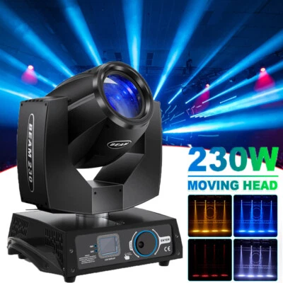 7R Beam 230W Moving Head Stage Lighting RGBW 17 Gobo Strobe DJ Party Disco Light - Image 1 of 4