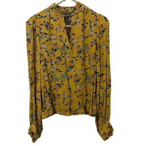 Anthropologie Maeve Meadowsweet Floral Bluse Gr. 2 Boho Bauern Prärie Sommer - Bild 1 von 13