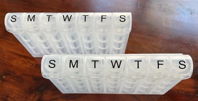 TWO PACK! - Medline 7-Day Pill Organizer  - NEW! - Image 1 of 4
