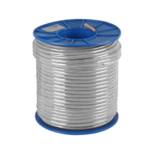1.0mm 2 Core Flexible Multi Core Ordinary Duty Cable Grey 100mtr Roll - Picture 1 of 1