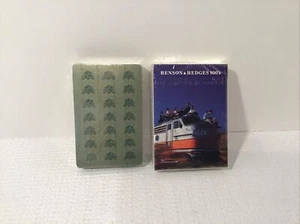 Lot Of 2 Vintage Sealed Deck Benson & Hedges 100's Cigarette Playing Cards - Picture 1 of 5