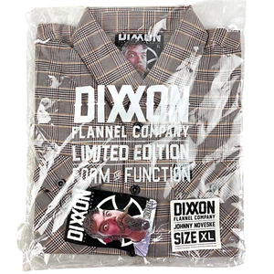DIXXON Flannel "Johnny Noveske" Collab Men's Size XL Plaid Button Shirt - Picture 1 of 13