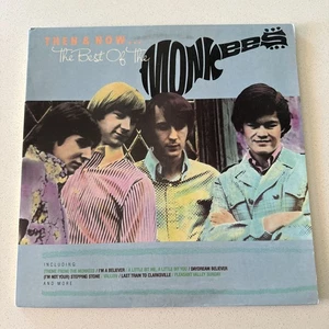 MONKEES - Then And Now - The Best Of The Monkees LP Vinyl Record VG+/VG+ Inserts - Picture 1 of 9