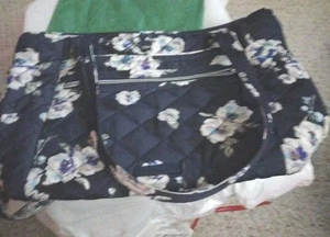 Vintage Vera Bradley Tasche blau geblümt - Bild 1 von 11