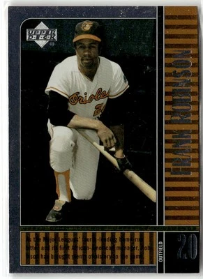 2000 Upper Deck Legends #50 Frank Robinson - Image 1 of 2