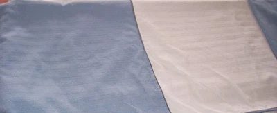 Edel-Flanell-Bettwäsche, "Novitesse", blau-weiß - Bild 1 von 2