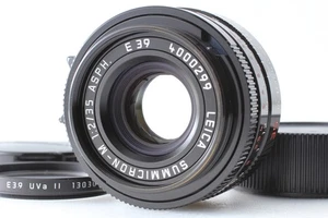 RARE [Unused Millennium black paint] Leica Summicron-M f/2 35mm ASPH From JAPAN - Picture 1 of 8