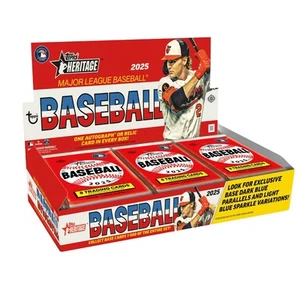 ⚾️ 2025 Topps Heritage Baseball - (Base) #1–499 - Complete Your Set - You Pick - Picture 1 of 1