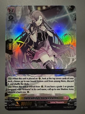 CARDFIGHT VANGUARD SPREADINGCHORUS EERLIS (LYRICAL MONASTERIO) DZ-BT10/040EN RR - Image 1 of 4