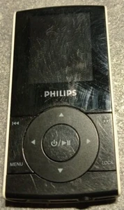 Philips GoGear 2GB SAs125/02 Lettore musicale MP3 digitale nero/bianco con cavo - Foto 1 di 4