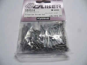 KYOSHO CA3514 Titanium Screw Set CALIBER 30 - Bild 1 von 1