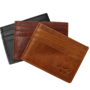 Pasjeshouder Leer - Creditcardholder - 6 pasjes - RFID protected - Bild 1 von 17