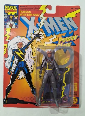 1993 Toybiz VTG Marvel The Uncanny X Men Storm Action Figure Rare Grey - Imagem 1 de 2