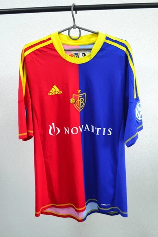 Fc Basel 1893 2012-2013 Home Football Jersey Adidas Shirt size L Cover