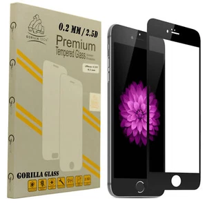 Screen Protector Tempered Glass Full Edge to Edge for iPhone 6 Plus Free Design - Picture 1 of 9