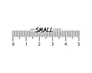 Kink Ink "My Small Cock" Temporary Tattoo Kinky Adult Sticker BDSM - Picture 1 of 1