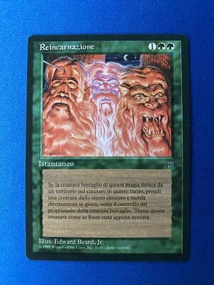 Reincarnation - Renaissance - Italian - MTG - Magic The Gathering - 1995 - NM - Image 1 of 2
