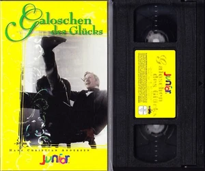 VHS Galoschen des Glücks - Hans Christian Andersen - Junior Videokassette FSK 0 - Imagen 1 de 2