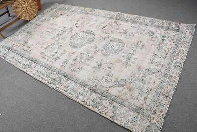 Wool Rugs, Anatolian Rugs, Vintage Rug, 5.5x8.7 ft Large Rug, Turkish Rug - Image 1 of 4