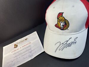 NHL Ottawa Senators Mens Hat Jason Spezza Auto Autographed Signed W COA Mens Cap