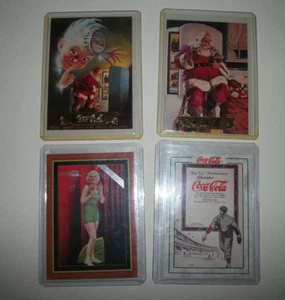 Lote de tarjetas #15 Coca-Cola Cola Insert Lote con 2 láminas de oro - Imagen 1 de 1