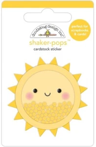 Shaker Pops, Sunsational, 3-D scrapbook stickers w/ shaker pieces inside 7309 - Picture 1 of 1