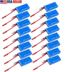 400mAh 2S 7.4V LiPo Battery Pack with JST Plug for Micro FPV Drone Quadcopter - Picture 1 of 12