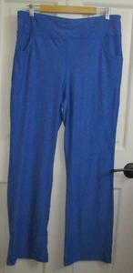 Pantalones deportivos Rise azul jaspeado para mujer talla 1X 34x31 bolsillos elásticos 109-32472 - Imagen 1 de 6