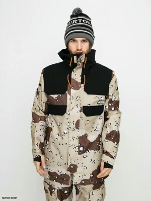 NWT DC Shoes Men's Haven 15K Waterproofing Snowboarding Jacket Black Brown M - Image 1 of 4