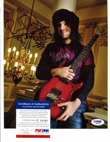 GUNS N ROSES - RON BUMBLEFOOT THAL - PSA DNA COA  - SIGNED AUTOGRAPH 6834 Cover