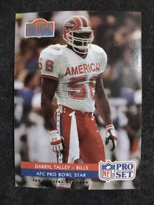 1992 Pro Set Darryl Talley Buffalo Bills #394 Football Card - Picture 1 of 2