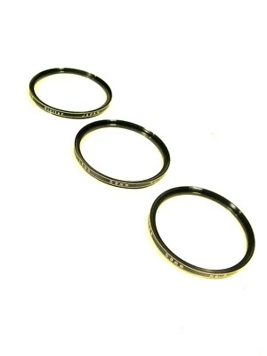 Set Nice Screw-In Coated VIVITAR 58mm CLOSE-UP FILTERS, Nos. 1, 2 and 3 - Image 1 of 4