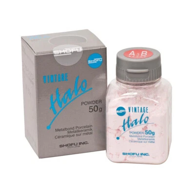 50g SHOFU VINTAGE Halo Dentin Powder pfm Dental Metal Porcelain Powder Base Body