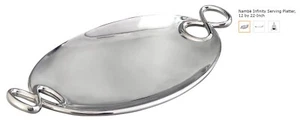 Nambè Infinity Serving Platter, 12 by 22-Inch ‎MT0516 - Picture 1 of 6