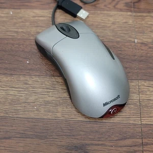 Microsoft IntelliMouse Explorer 3.0 Wired Optical Mouse P/N X06-25120 Tested - Picture 1 of 5