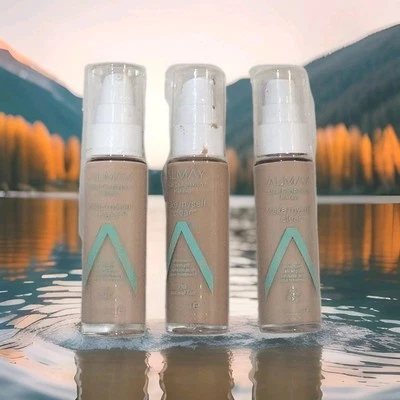 3 Almay Clear Complexion Makeup Make Myself Clear -#300 NAKED #710 TAN #500BEIGE - Image 1 of 2