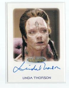 The Women of Star Trek 50th Anniversary Auto Card Linda Thorson as Gul Ocett - Picture 1 of 4