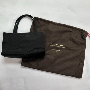 Kate Spade Mini Purse Y2K Double Handle Bag Black Dust Jacket - Picture 1 of 15