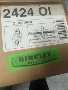 Hinkley 2424 OI "OLDE IRON" Outdoor Light - Picture 1 of 3