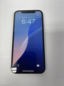 iPhone 12 64 GB, blu scuro, sbloccato, senza scatola. Foto Telefono Reale Leggi** - Foto 1 di 16