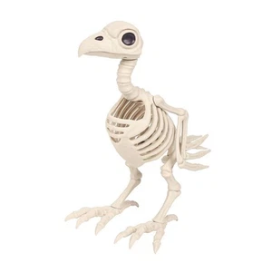 Scheletro uccellino decorazioni Halloween - scheletro posabile animali scheletri2783 - Foto 1 di 8