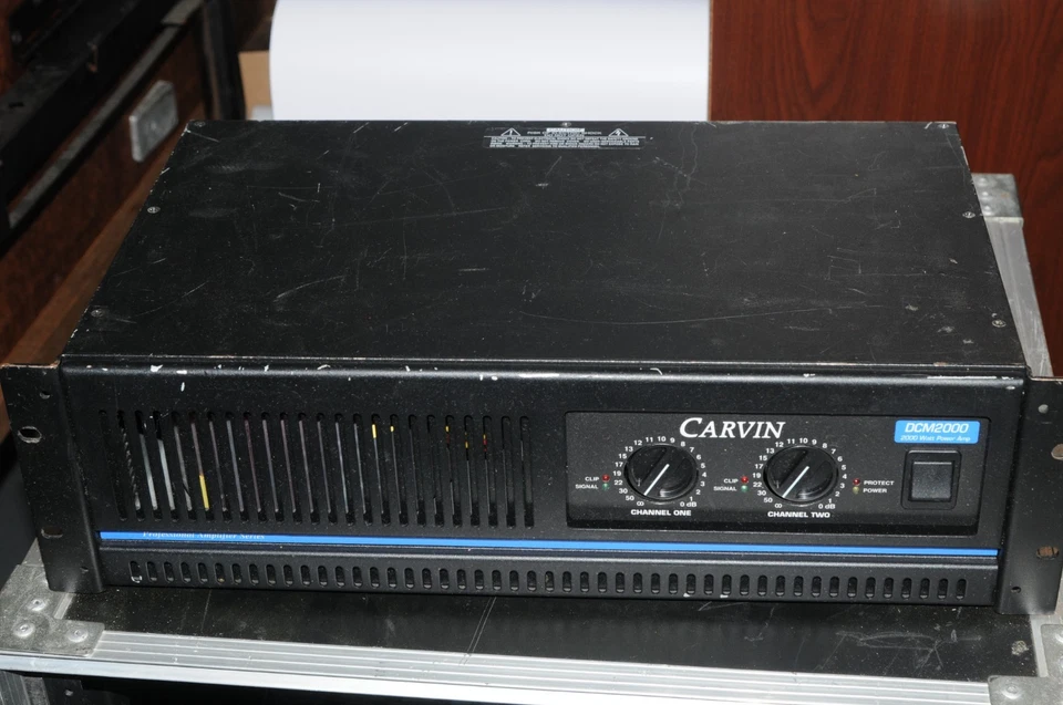 Carvin Dcm 2000 power amplifier Used - Image 1 of 2