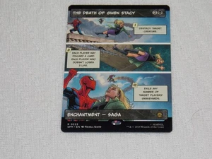 MTG Borderless The Death of Gwen Stacy x1 Rare Spider-Man NM Low S&H - Bild 1 von 1