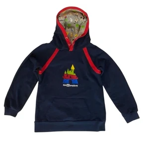 Walt Disney World Pluto Hoodie Sweatshirt Kids Size XS Navy Embroidered - Picture 1 of 7