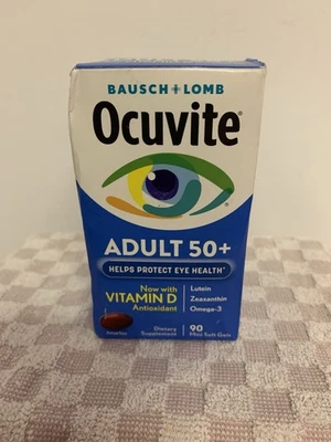Vitaminas y minerales para ojos Ocuvite Adult 50 Plus 90 unidades, caducidad: 02/2026 Foto 1 de 4