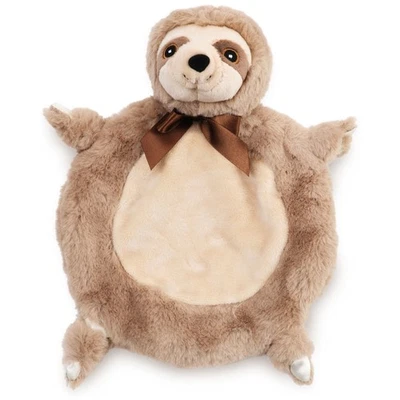 Baby Wee Speedster, 8 x 7 Inch Small Sloth Stuffed Animal Security Blanket - Image 1 of 4