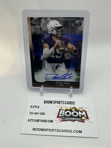 2024 PULSE PREMIERE DREW ALLAR PF-DRA Bronze PARALLEL AUTO /49 PENN STATE - Picture 1 of 2