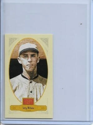 RARE 2012 PANINI GOLDEN AGE LEFTY WILLIAMS ~ TY COBB BACK ~ MINI CARD #10 - Image 1 of 2