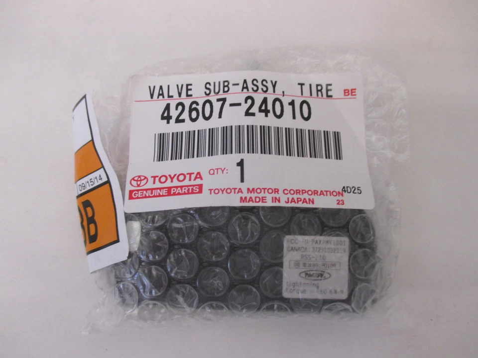 SENSOR DE PRESIÓN DE NEUMÁTICOS DE FÁBRICA LEXUS 2002-2006 SC430 BLANCO Foto 1 de 1