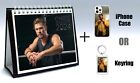 Chris Hemsworth 2024 Desktop Calendar + Free iPhone Case/Key Ring